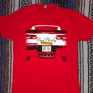 Brad Paisley Mens Concert Tee Shirt